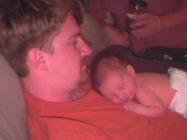 Sleeping On Nates Chest
